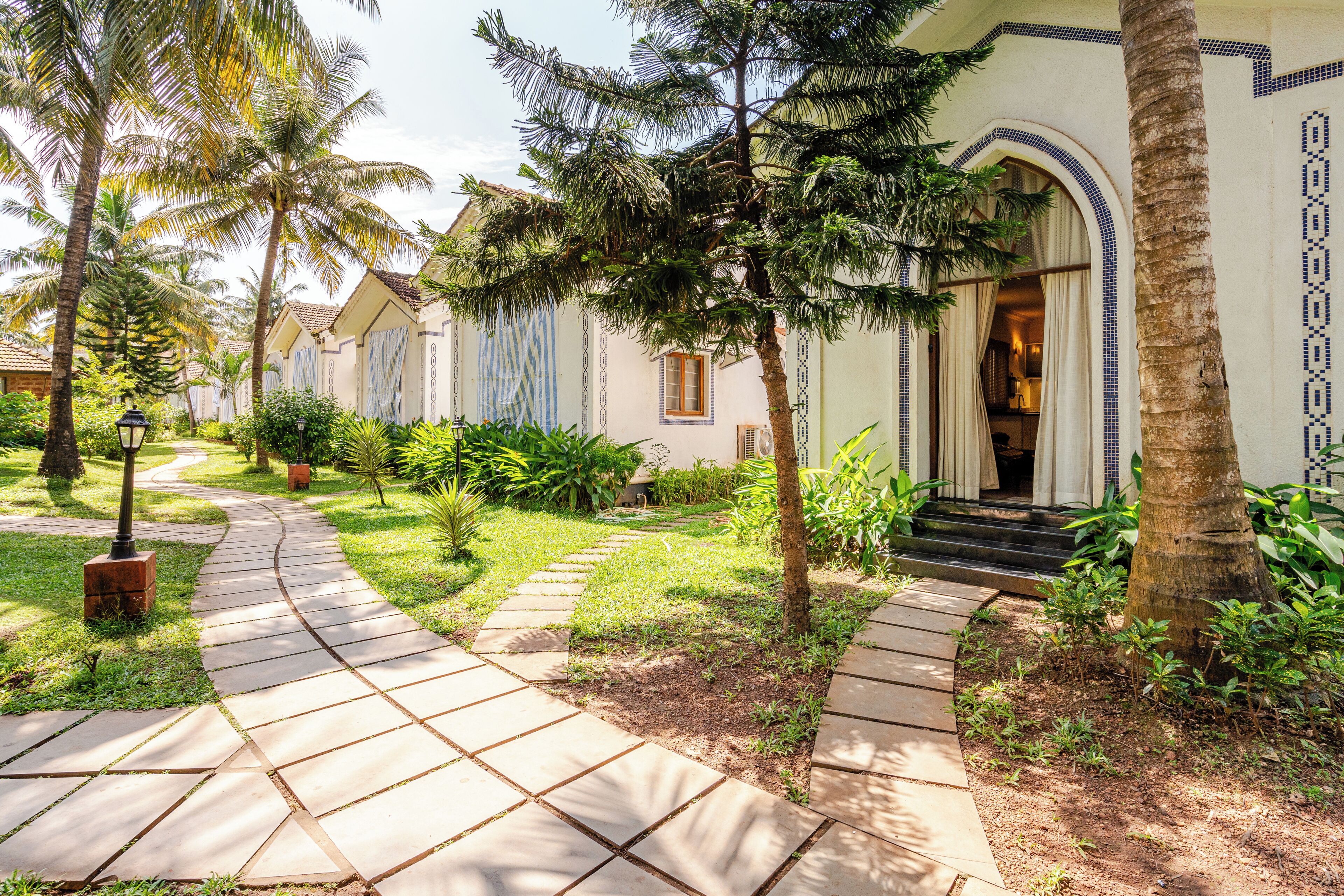 华丽别墅, 2 间卧室, 厨房, 庭院景观 | 客房景观