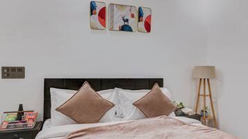 Villa, uitzicht op de stad