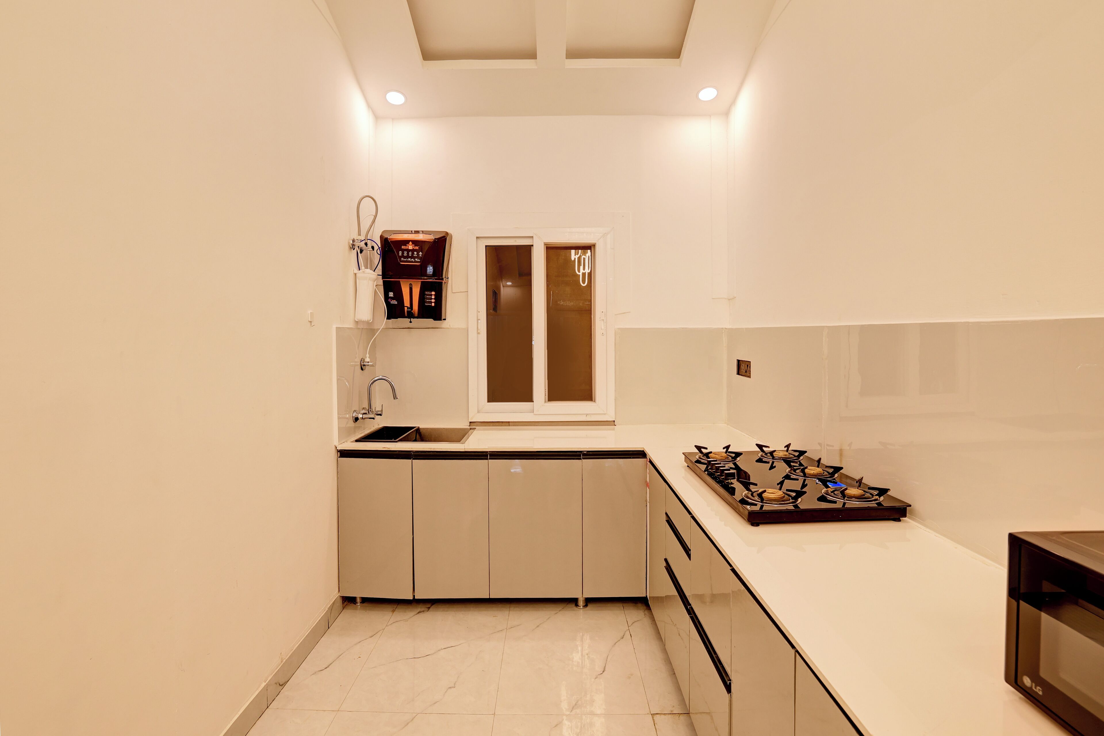 Villa, vista città | Cucina privata