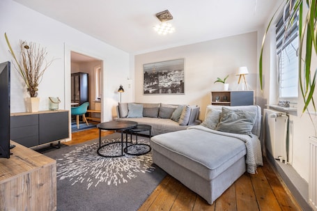 TV. Gartencity Apartment in Central Geesthacht