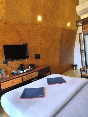 Quarto casal ou duplo luxo, ar-condicionado, vista para a montanha