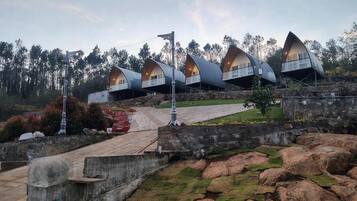 Fachada de la propiedad