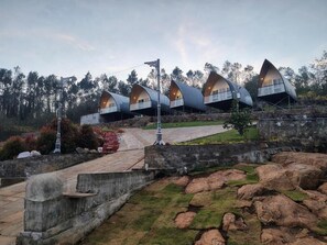 Deluxe Double or Twin Room, Air conditioning, Mountain View | Front of property - Gambhiraa Resorts (Kolli Hills)