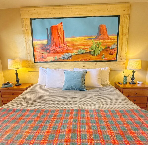 1 makuuhuone, silitysrauta/-lauta, vauvan matkasänky, ilmainen Wi-Fi