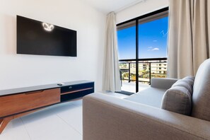 Basic Apartment | Living area - Malia Beach #a301 - Resort por Carpediem (Ipojuca)