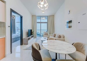 Dining - Newly Furnished Premium 1BR | Miracle Garden View (Dubai)
