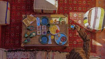 Free daily local cuisine breakfast