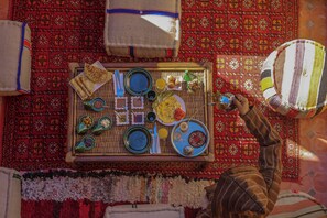 Free daily local cuisine breakfast - Atlas Walnut Hotel (Imlil)