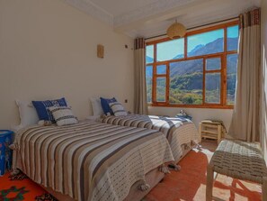 View from room - Atlas Walnut Hotel (Imlil)