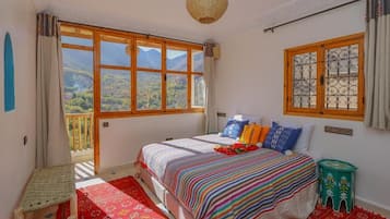 Chambre Deluxe Double ou avec lits jumeaux, vue montagne