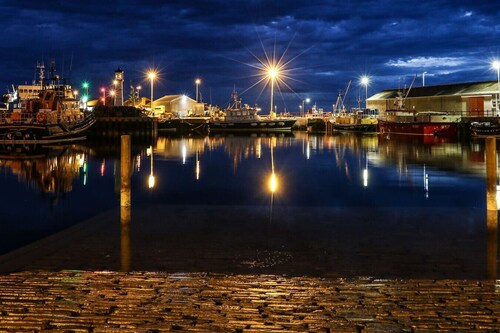 Havrock with harbour view near town centre