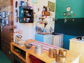 Private kitchen - Utol House, unique rich in memories and works of art (Canazei)