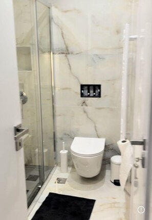 Apartment, 2 Bedrooms, Accessible, Smoking | Bathroom - Spacious 2-bedroom Apartment in Paleo Faliro, Athens (Palaio Faliro)