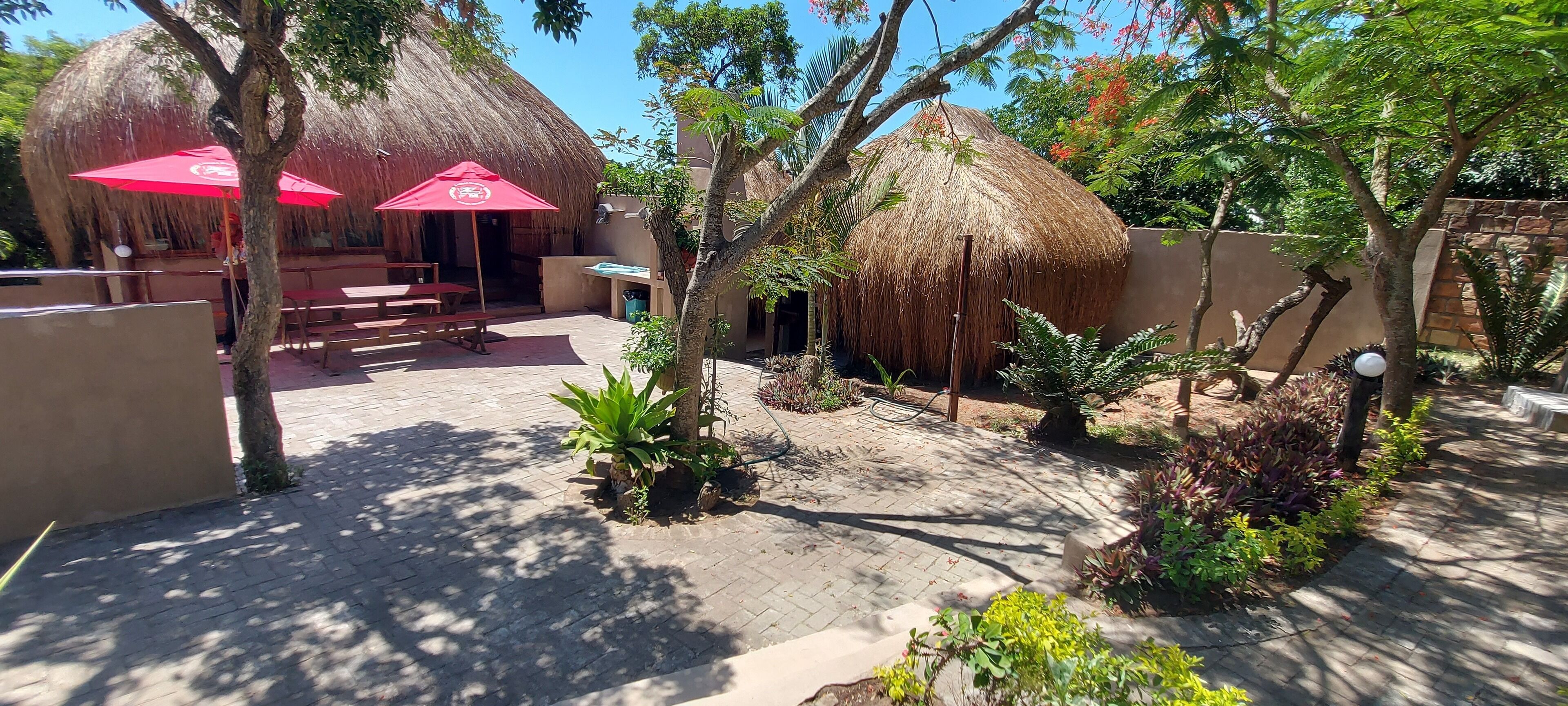 Cottage Comfort, vista piscina