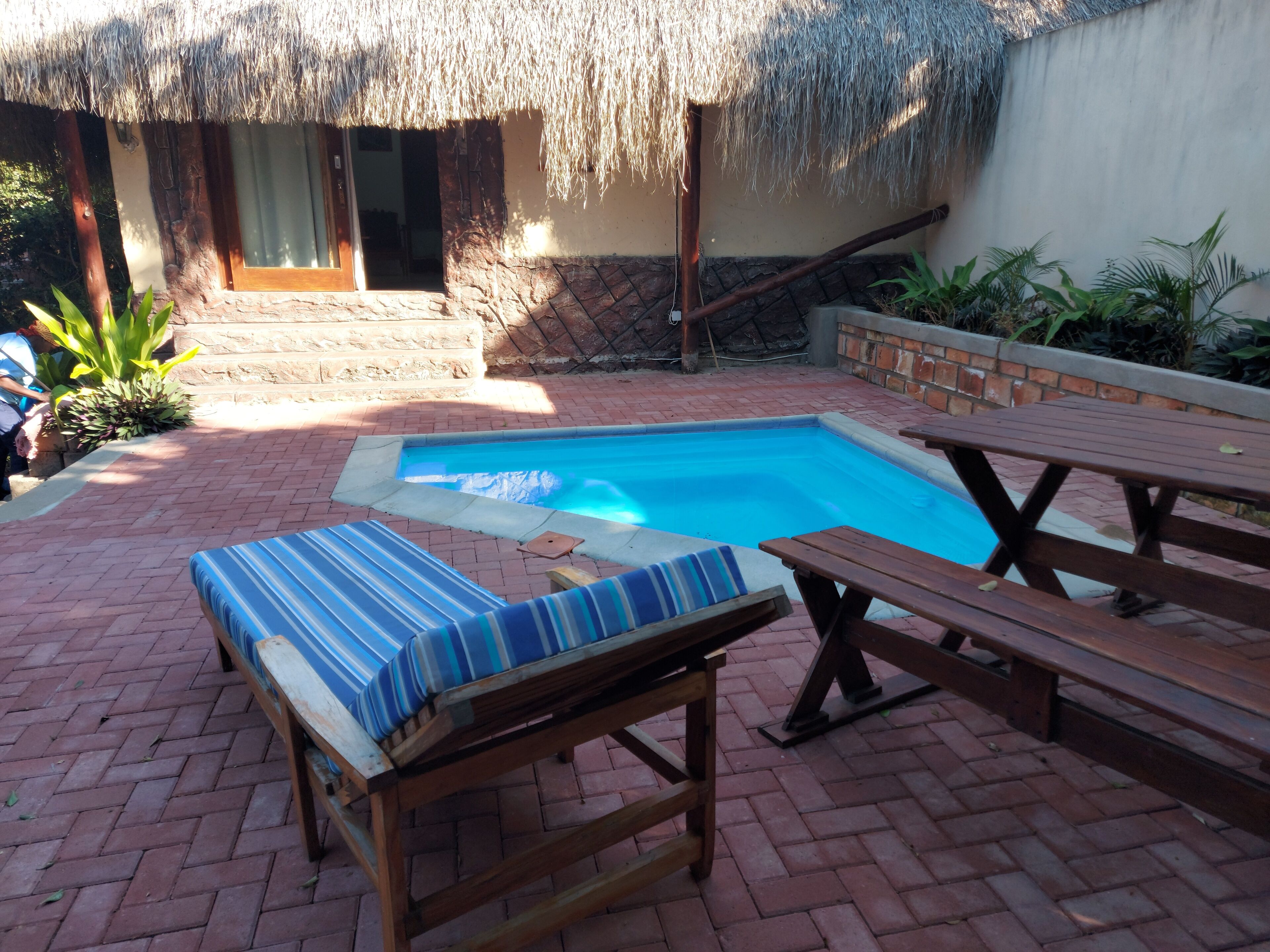 Chalet Comfort, vista piscina