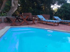 Chalet Comfort, vista piscina