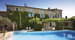 Seasonal outdoor pool - Domaine les Mejeonnes (Valaurie)