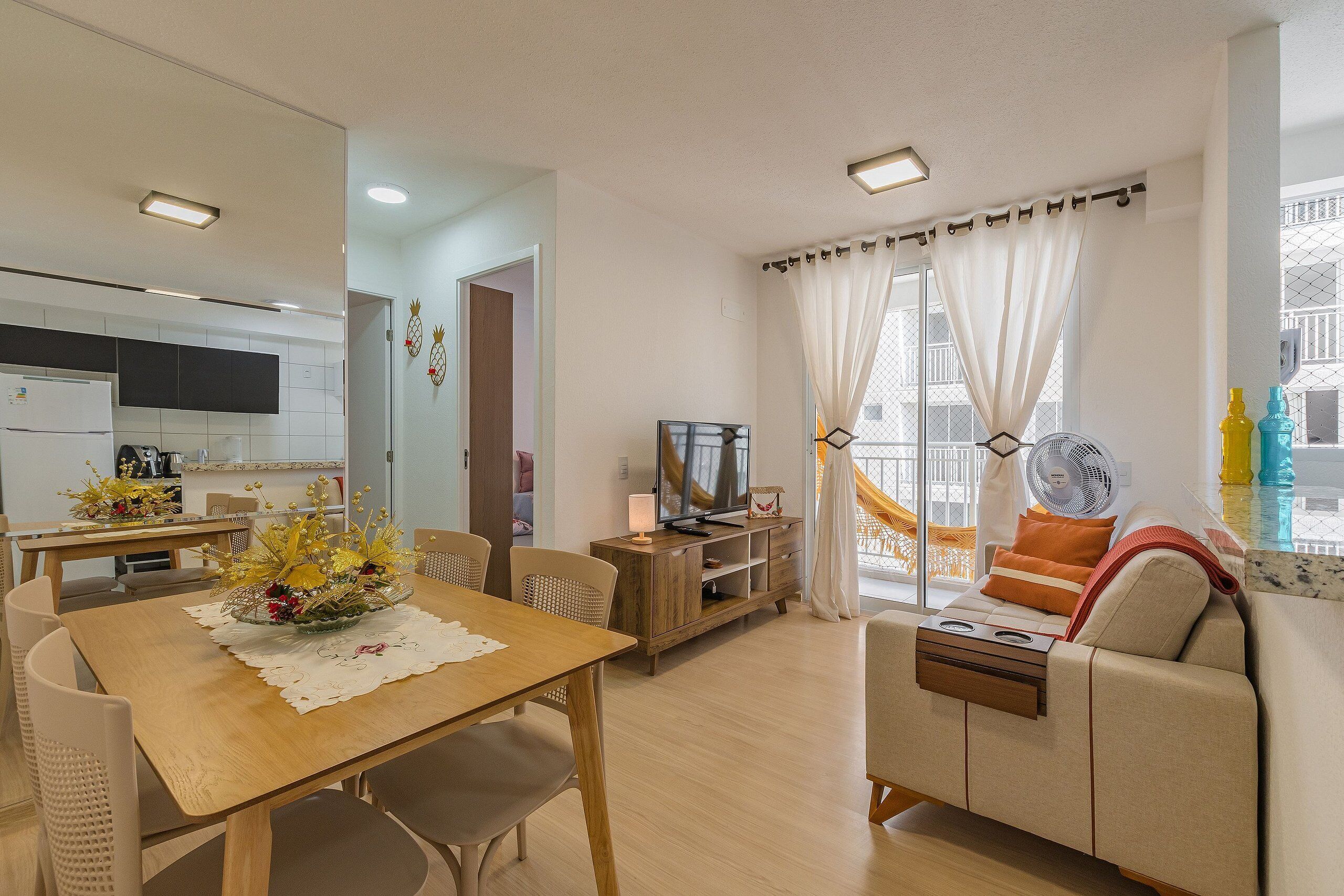 Basic Apartment | Living area | 40-inch Smart TV with digital channels