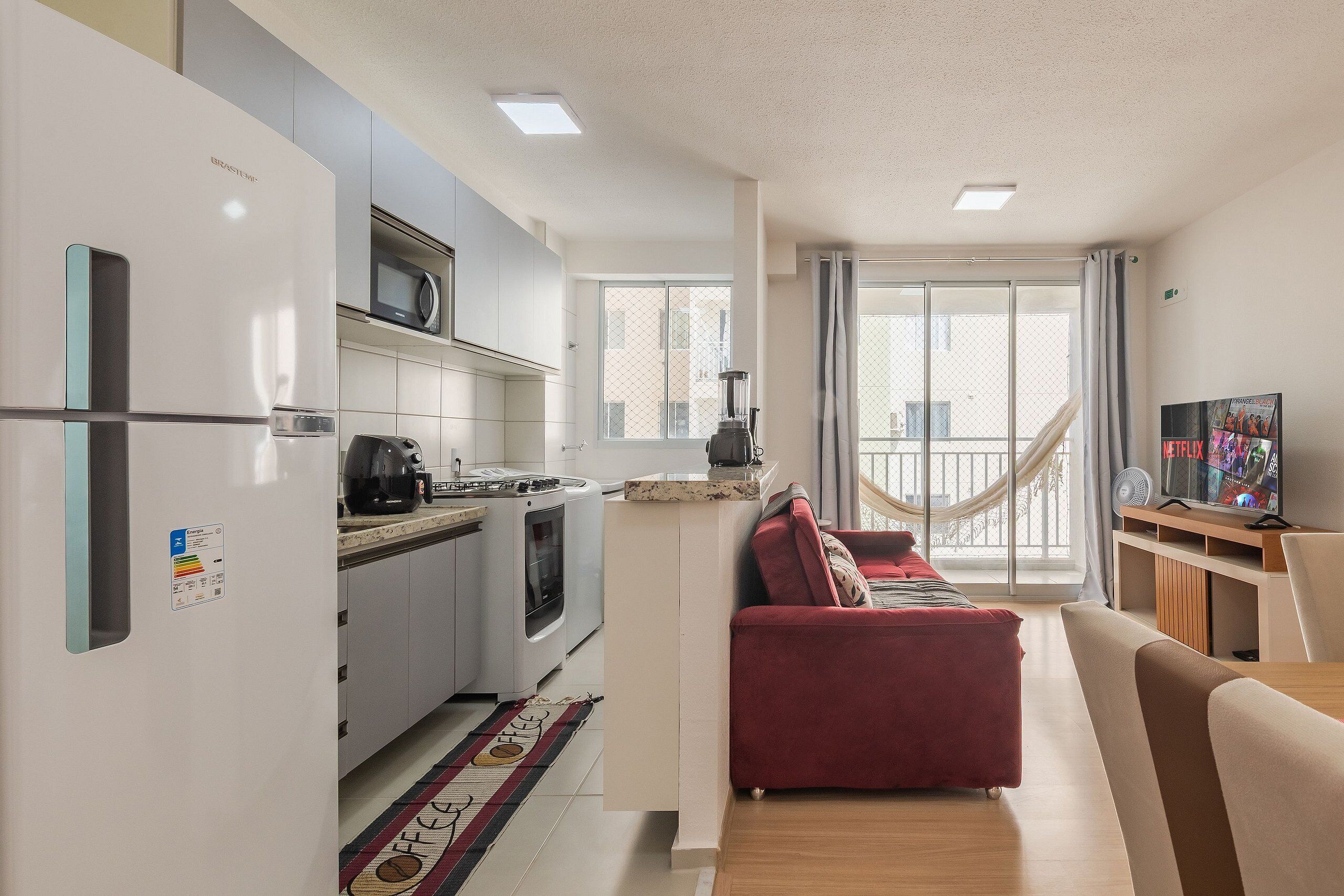 Apartamento básico | Parte interna