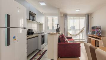 Apartamento básico | Parte interna