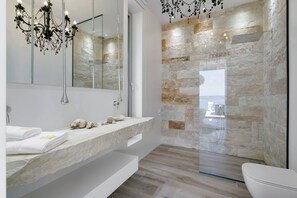 Villa, 2 Bedrooms, Accessible, Smoking | Bathroom - The Most Beautiful View of Crete at Villa Oniros (Apokoronas)