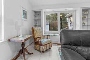 TV connectée, cheminée