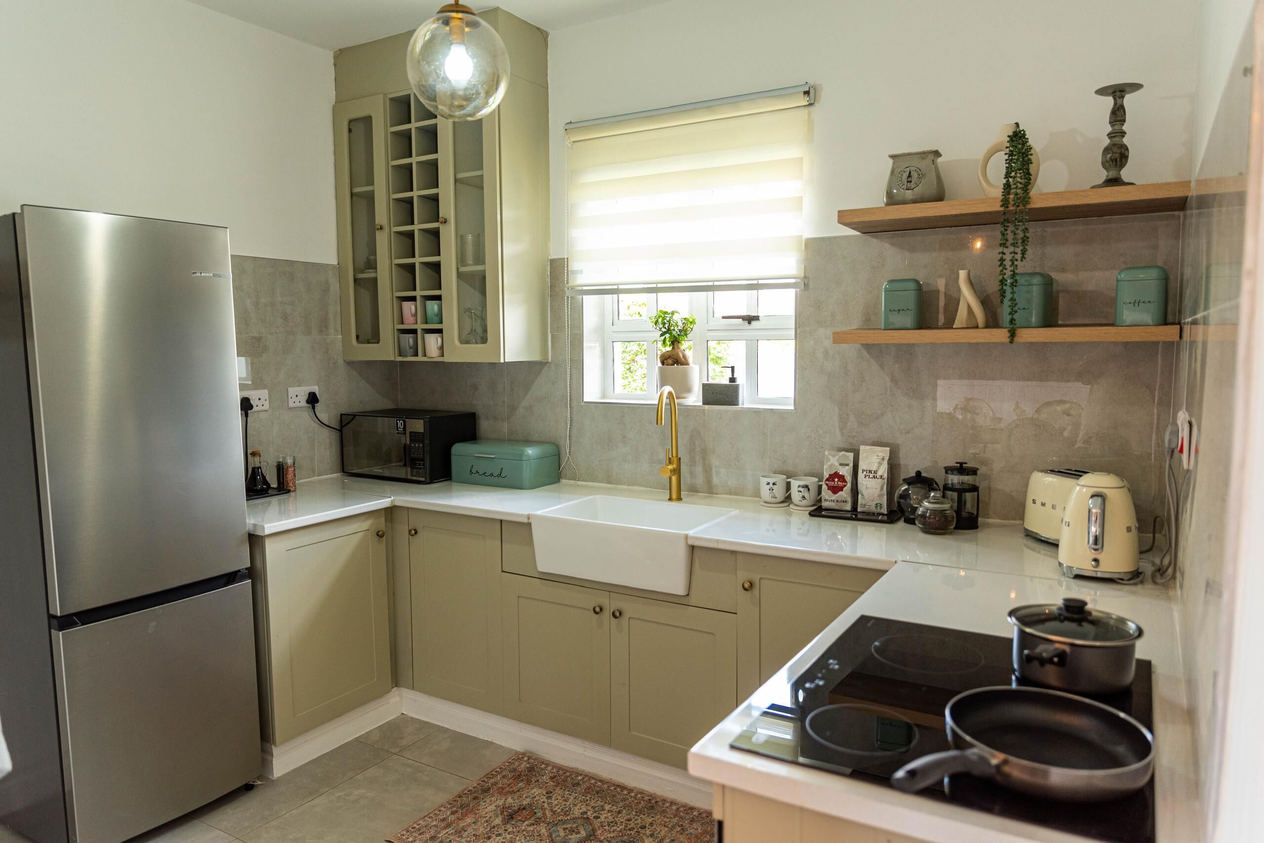 Microwave, oven, stovetop