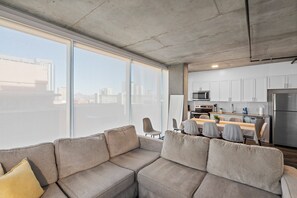 Phòng 3, không hút thuốc, quang cảnh thành phố | Khu phòng khách