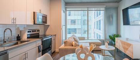 Einzelzimmer, Nichtraucher, Stadtblick | Esszimmer