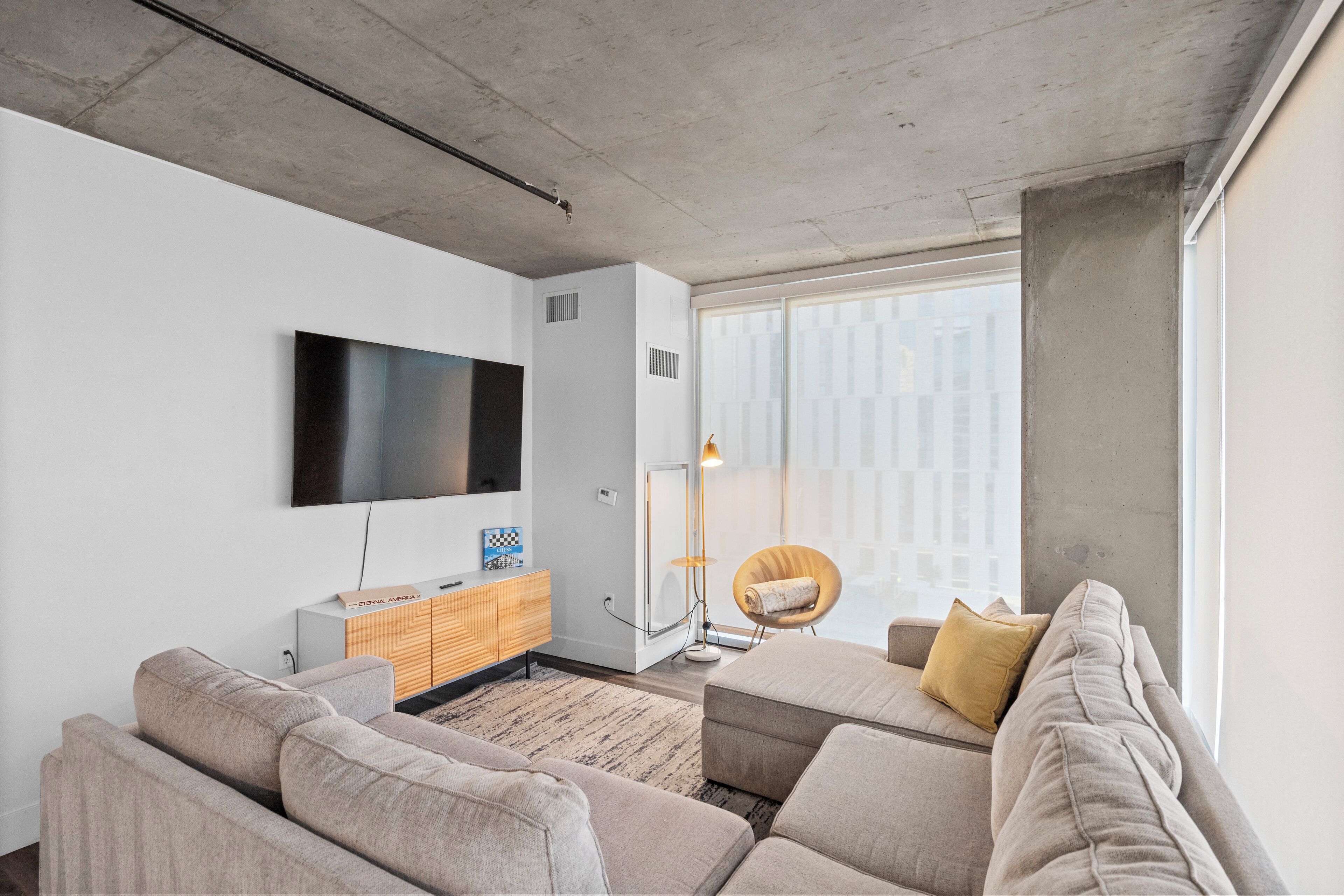 Værelse til 3 personer - ikke-ryger - byudsigt | Opholdsområde