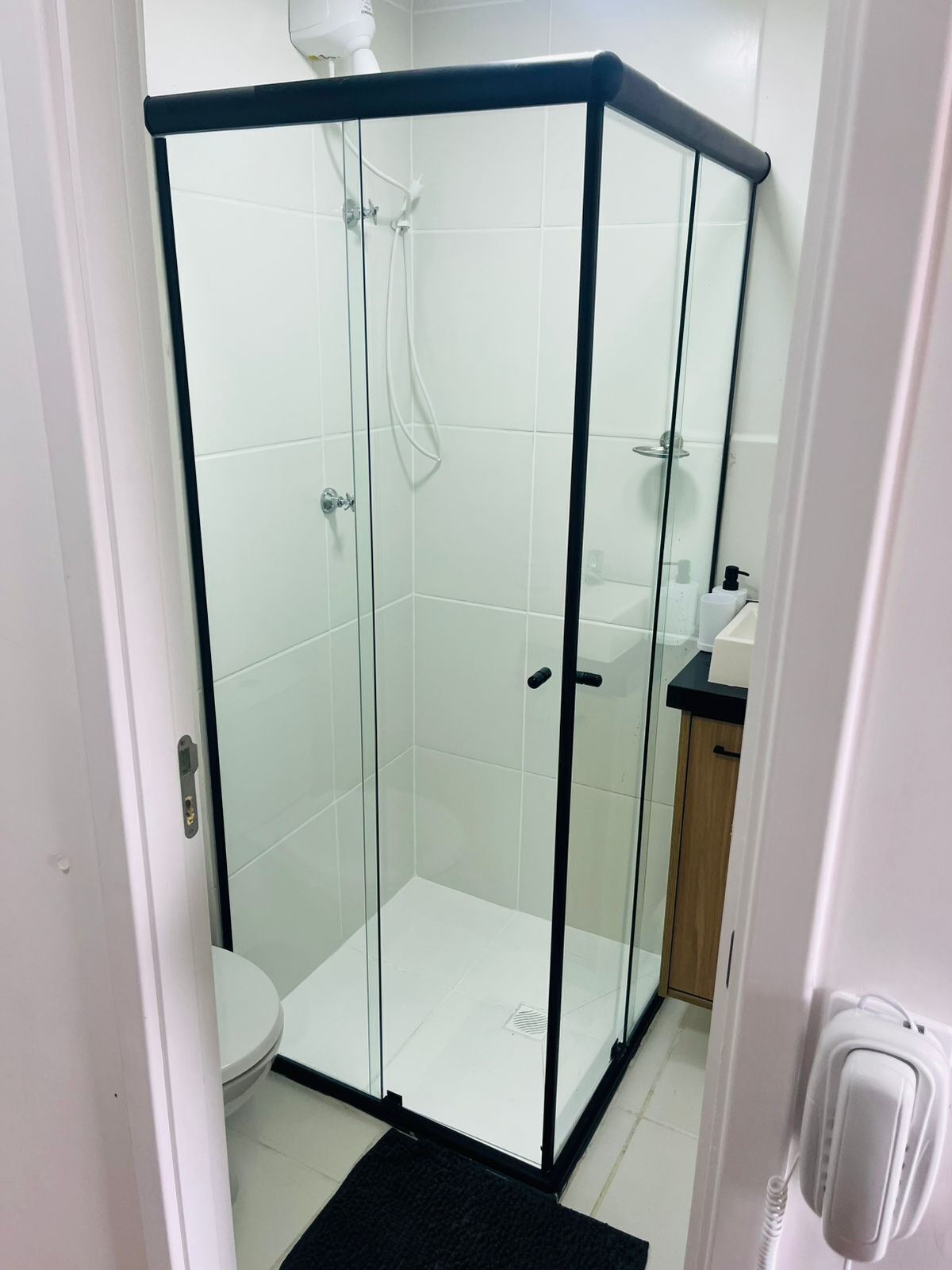 Towels, soap, toilet paper