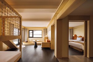 Superior Suite, Hill View | Premium bedding, minibar, individually decorated, individually furnished