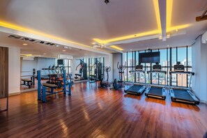 Fitness facility - Jsmart Studio #1106 - Comfortable apt by Carpediem (Fortaleza)