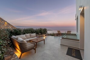 Terrace/patio - Elounda Infinity Blue Luxury Villas (Agios Nikolaos)