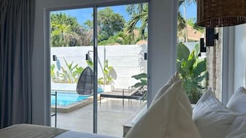 Villa, 2 chambres, vue piscine