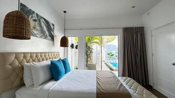 Villa, 2 Bedrooms, Pool View | In-room safe, iron/ironing board, free WiFi, wheelchair access