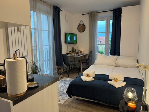 Apartment in Passau | 23 m² | WLAN | parking space | balcony | BEYOND STAYING