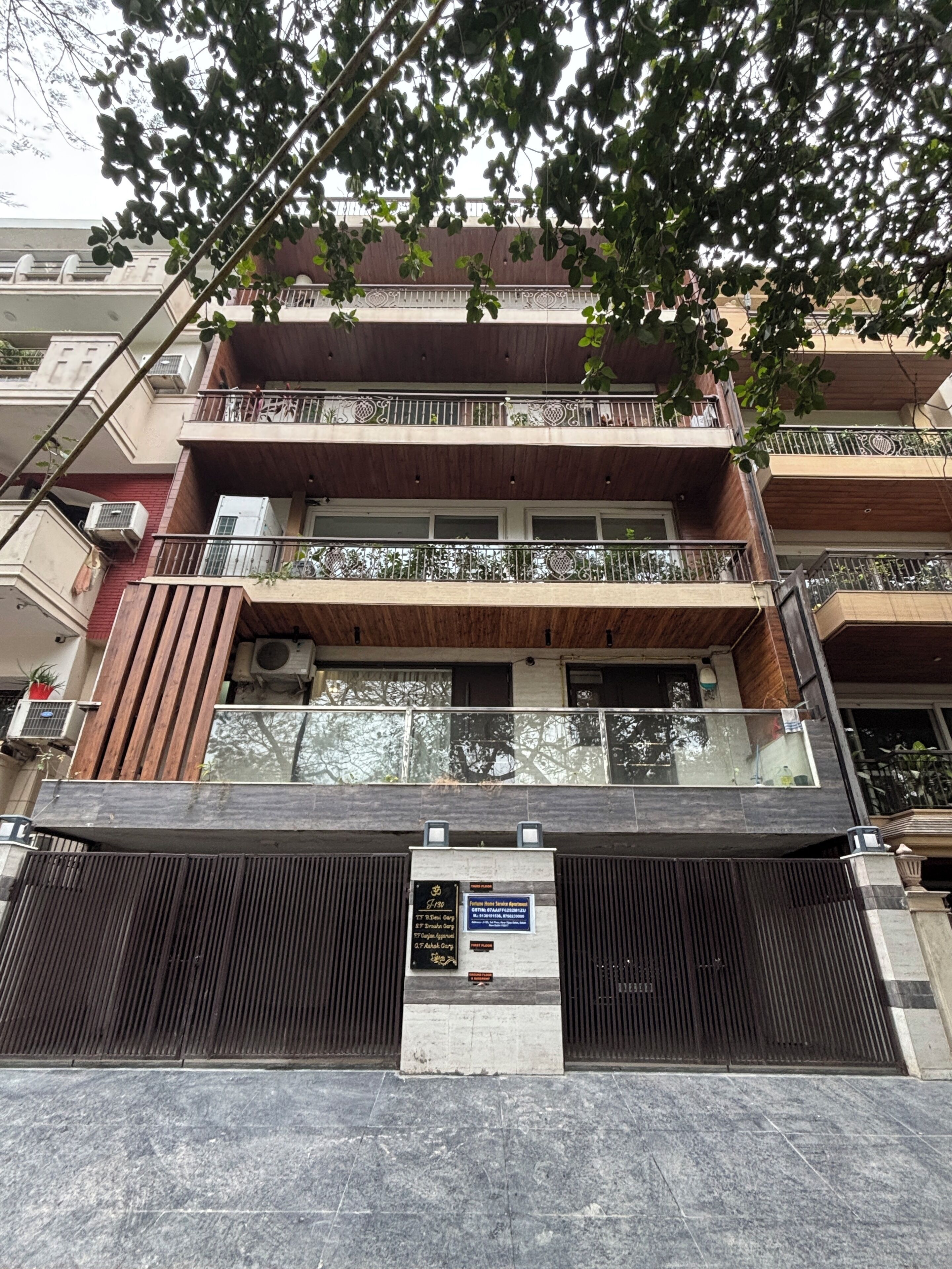 Uitzicht vanuit accommodatie