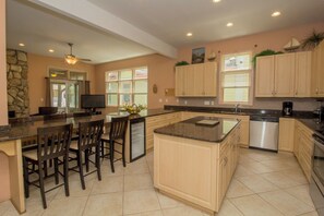 Fridge, microwave, oven, stovetop - Two Homes, One Perfect Beachwalk Getaway (Michigan City)