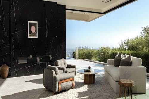 Doheny Estate- Iconic Modern w/ Infinity Pool & Panoramic LA–Ocean Views