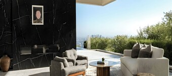 Doheny Estate- Iconic Modern w/ Infinity Pool & Panoramic LA–Ocean Views