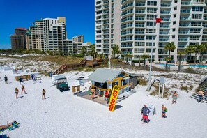 Exterior - Beautiful beachfront condo with pool, beach tram, tennis, golf, & on-site dining (Miramar Beach)