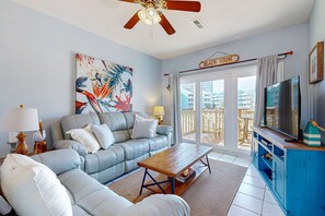 Tv, dvd-spelare och kontor