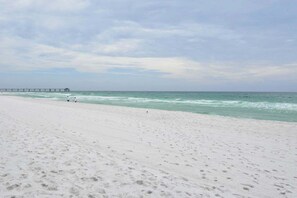 Aan het strand