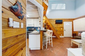 Interior - Cozy coastal condo with loft,  shared pool and beach access (St. George Island)