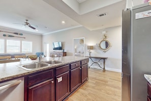 Interior - Beautiful Third-floor Condo with Private Balcony, Shared Pool & Hot Tub, Central AC (Miramar Beach)