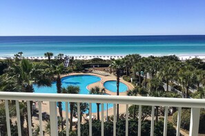 Pool - 4th Floor Condo with Gulf View Fitness Center, Pools, Beach Access (Miramar Beach)