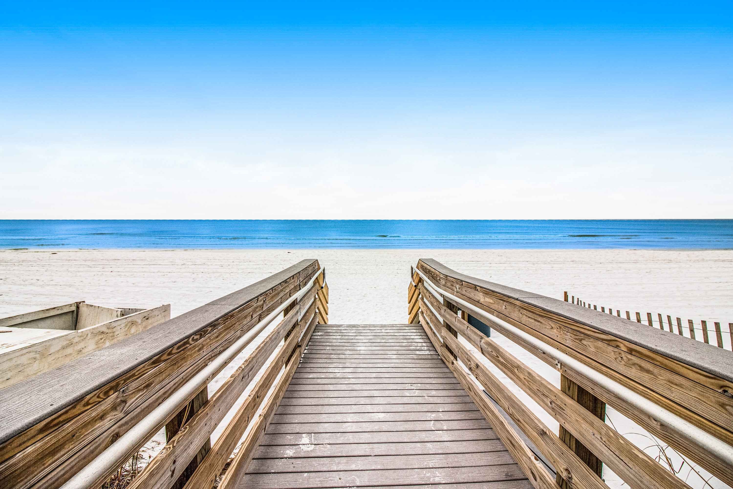 Accommodatie ligt op het strand