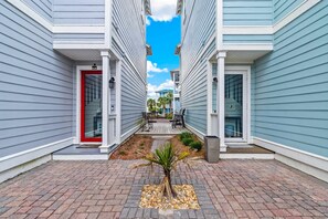 Exterior detail - Gulf & canal views with modern amenities, pool, & beach access (Mexico Beach)