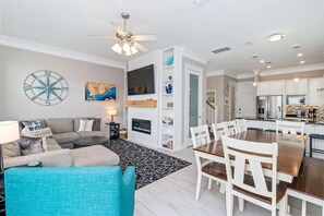 Interior - Gulf & canal views with modern amenities, pool, & beach access (Mexico Beach)